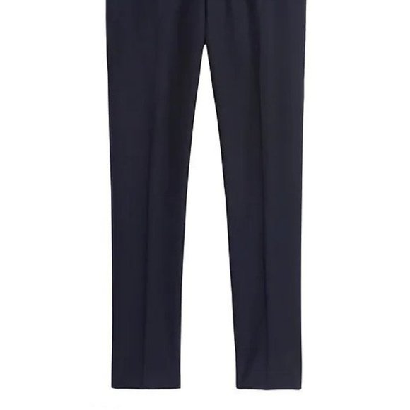 Banana Republic Slim Tapered Tuxedo Pants 38/32 Navy - Picture 5 of 7